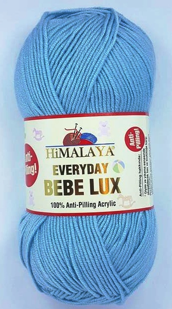 příze Himalaya Everyday Bebe Lux 70438 - odstín modré