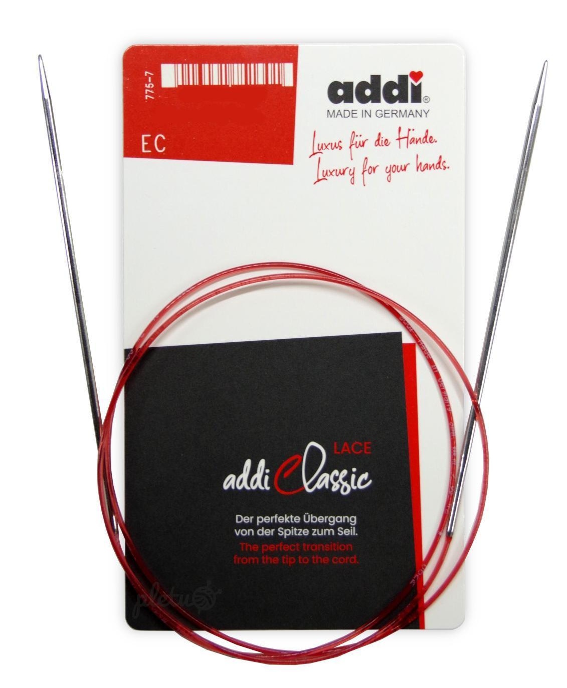 kruhová jehlice Addi Classic 2,5mm 120 cm dlouhé