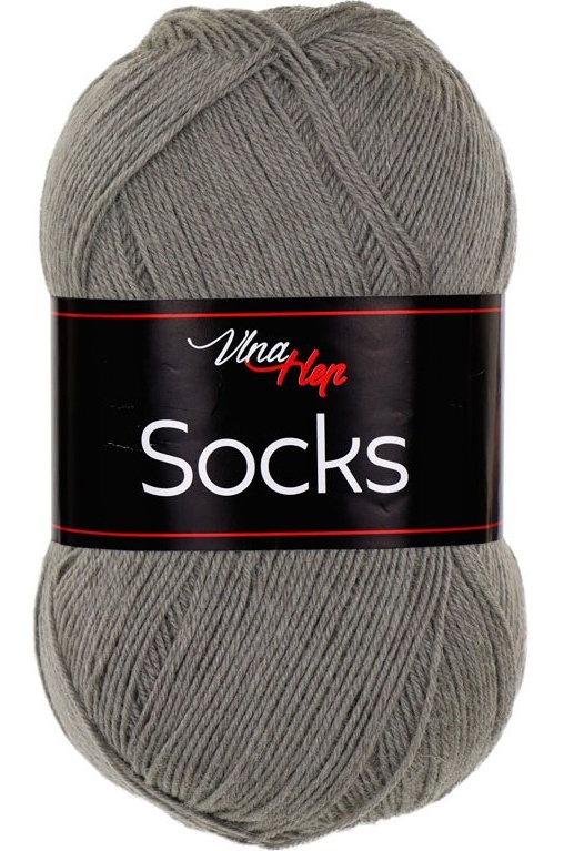ponožková příze 4 fach Socks - 61029 tmavší šedá 