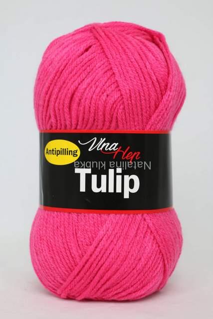 příze (Vlna Hep) - Tulip 4035 - sytě růžová