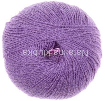 ponožková příze s bavlnou Aktiv Fine Cotton 7750-violet