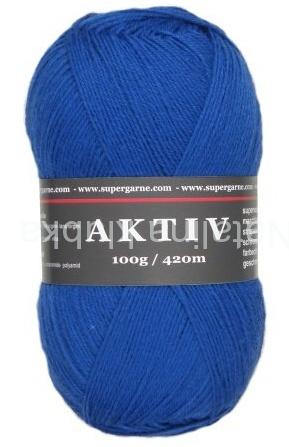 ponožková příze Aktiv 2560 - ryal modrá
