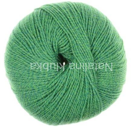 ponožková příze Aktiv Fine Cotton - 7772 - zelená tráva