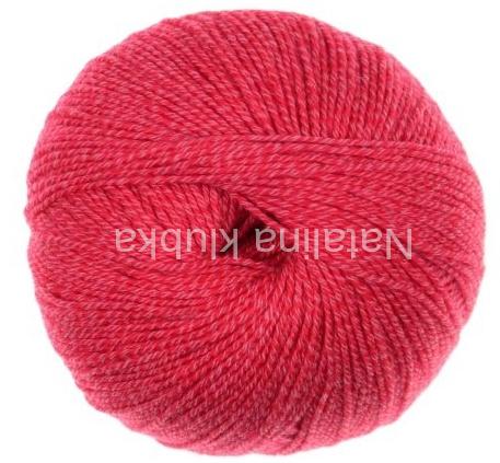 ponožková příze Aktiv Fine Cotton - 7730 červená
