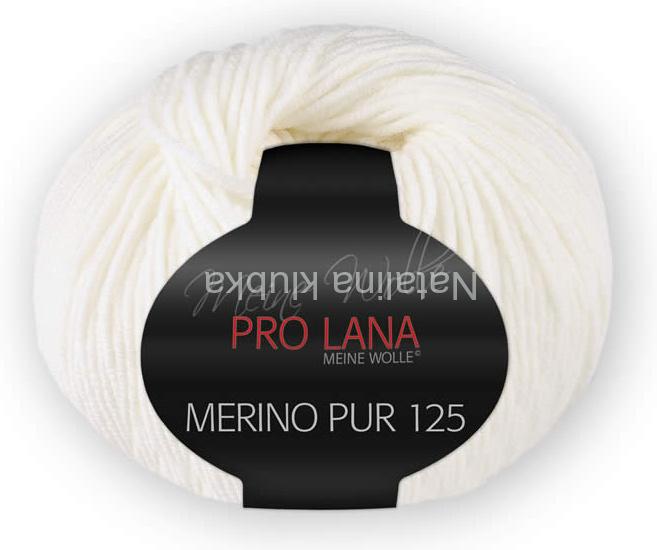Pro Lana - Merino extrafine Pur 125 (001) bílá
