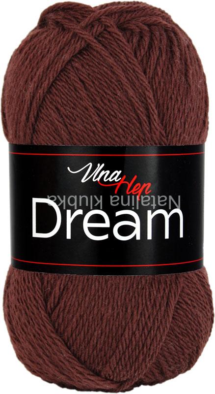 Merino vlna DREAM ( vlna hep) 6407 čokoládová