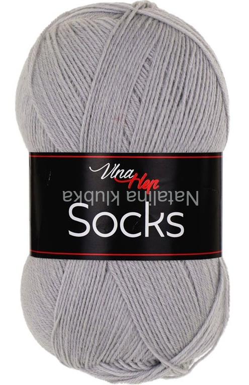 ponožková příze 4 fach Socks - 61027 středně šedá 