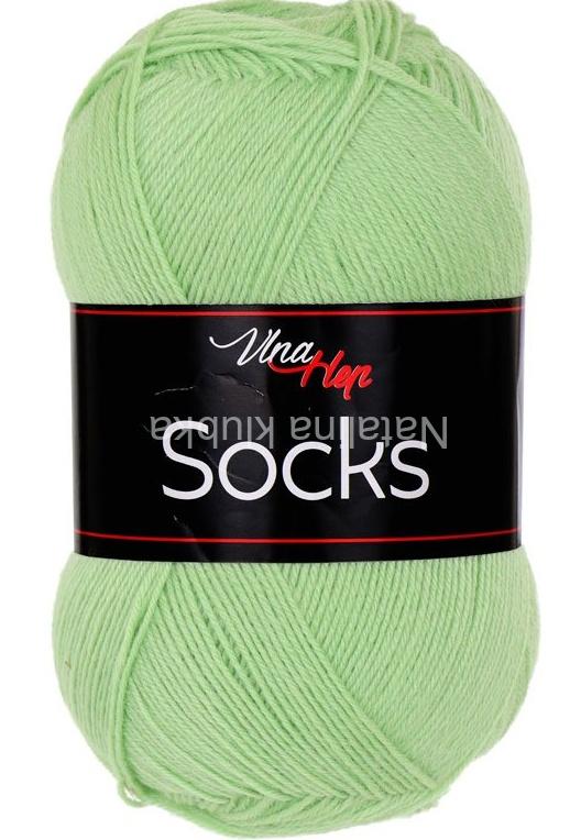 ponožková příze 4 fach Socks - 61304 zelenkavá
