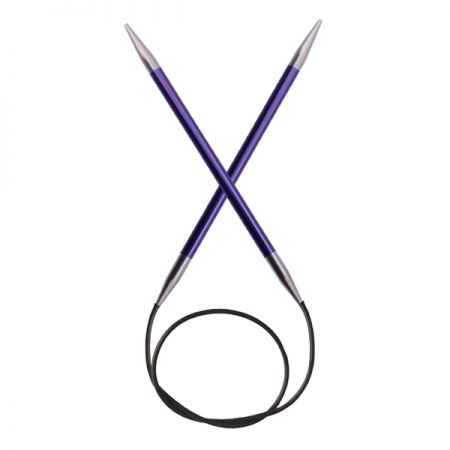 Jehlice kruhové Knit Pro Zing Alu 4,50mm - 100 cm