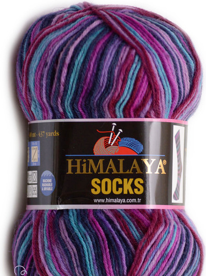 ponožková příze Himalaya Socks 140-02 - odstíny fialové 