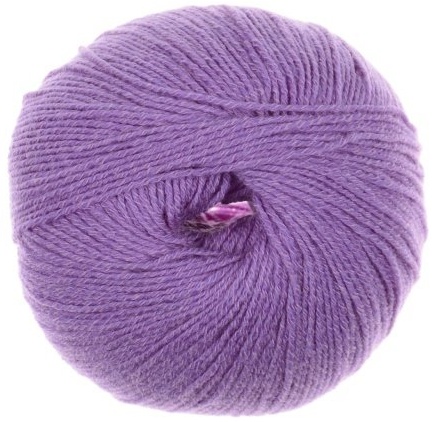 ponožková příze s bavlnou Aktiv Fine Cotton 7750-violet