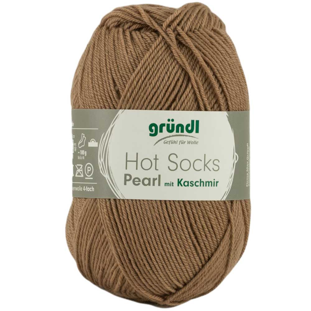 příze GRÜNDL Hot SOCKS PEARL 06 - karamel