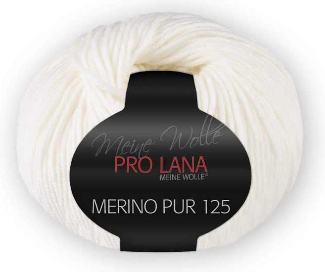 Pro Lana - Merino extrafine Pur 125 (001) bílá