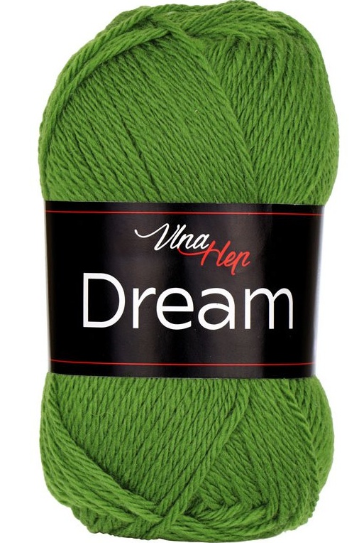 Merino vlna DREAM ( vlna hep)- 6422 zelená