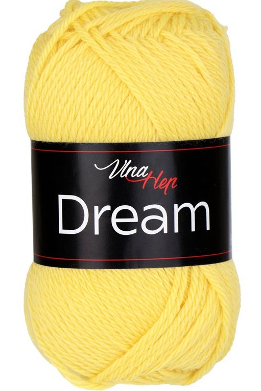 Merino vlna DREAM ( vlna hep)-6419 žlutá