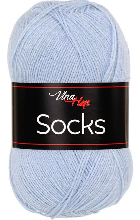 ponožková příze 4 fach Socks - 61347 světle modrá