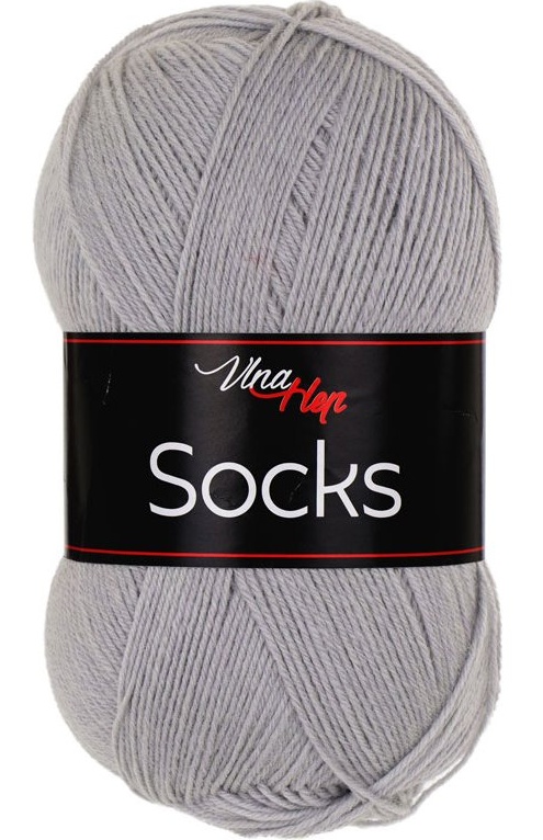 ponožková příze 4 fach Socks - 61027 středně šedá 