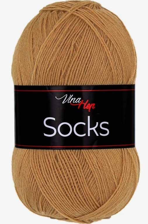 ponožková příze 4 fach Socks - 61037 písková