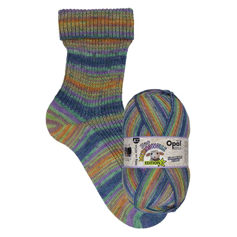 Opal Feine Merinowolle-11634- fialbarev