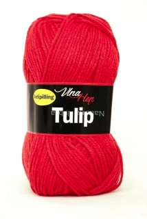 příze (Vlna Hep) - Tulip 4008 - červená (červený mák) 