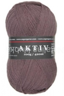 ponožková příze Aktiv 2514 - tmavá lila