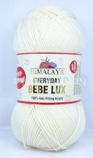 příze Himalaya Everyday Bebe Lux 70402 - smetanová