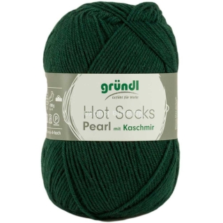 ponožková příze GRÜNDL Hot SOCKS PEARL 08 - tmavá zelená