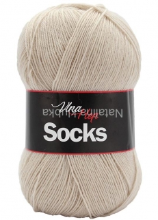 ponožková příze Socks (Vlna Hep) - 6212 - přírodní