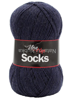 ponožková příze Socks (Vlna Hep) 6114- tmavě modrofialová