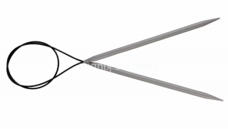 KnitPro Basix Aluminium Circular Knitting Needles - 2 mm 80 cm lanko