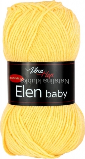 příze Elen Baby 4186 středně žlutá