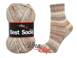 ponožková příze Best Socks 4-fach 7116 - odstíny béžové