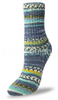 Flotte-Socke-4f-Bambus-Merino-Celebration 1775 džíny barevné